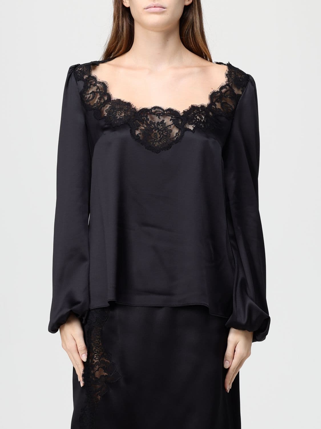 Dolce & Gabbana Top Woman color Black