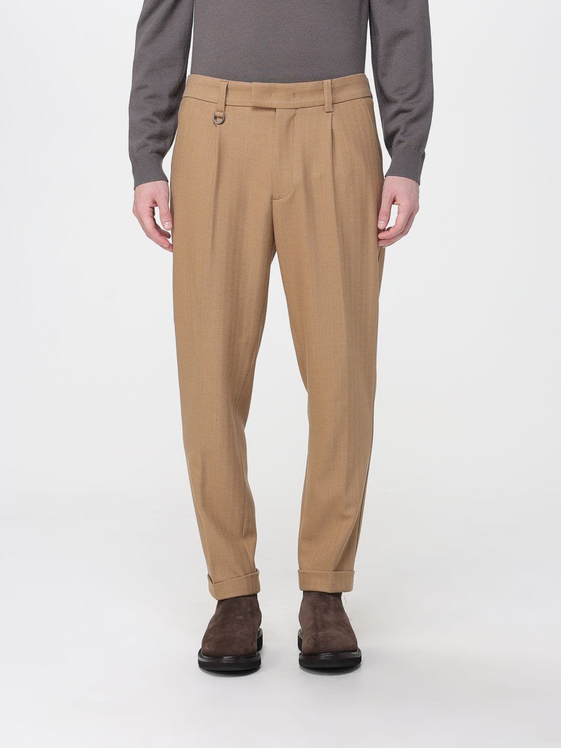 Paolo Pecora Pants Men color Beige
