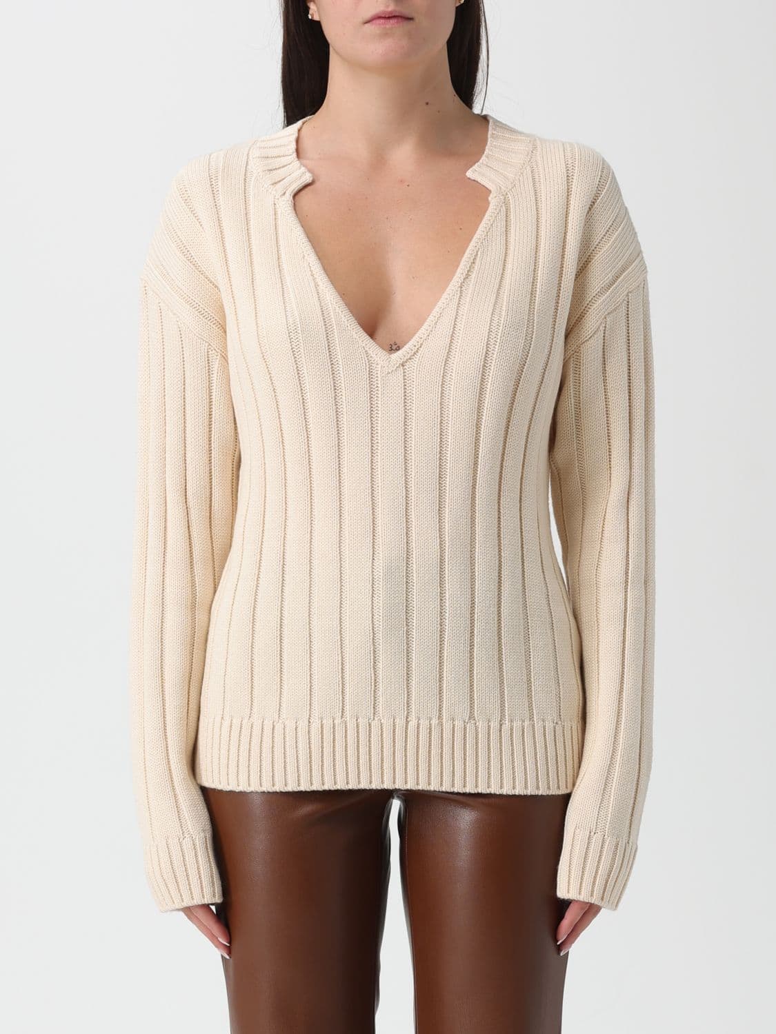 Patrizia Pepe Sweater Woman color White