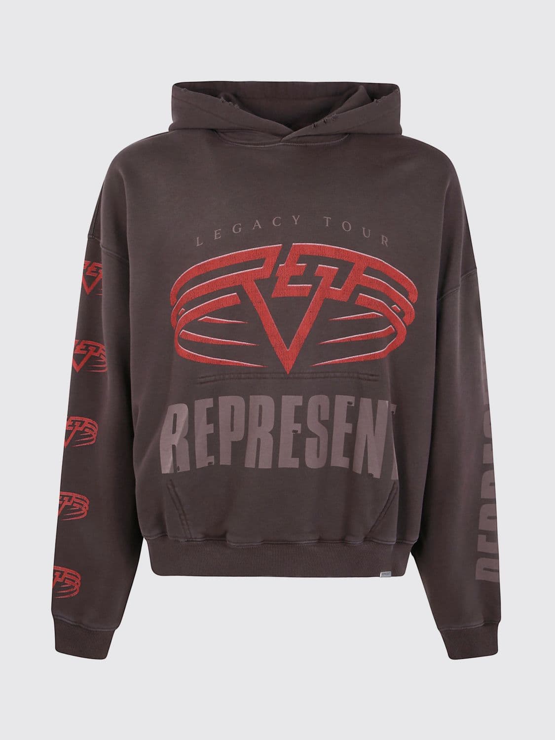 Represent Sweatshirt Men color Brown
