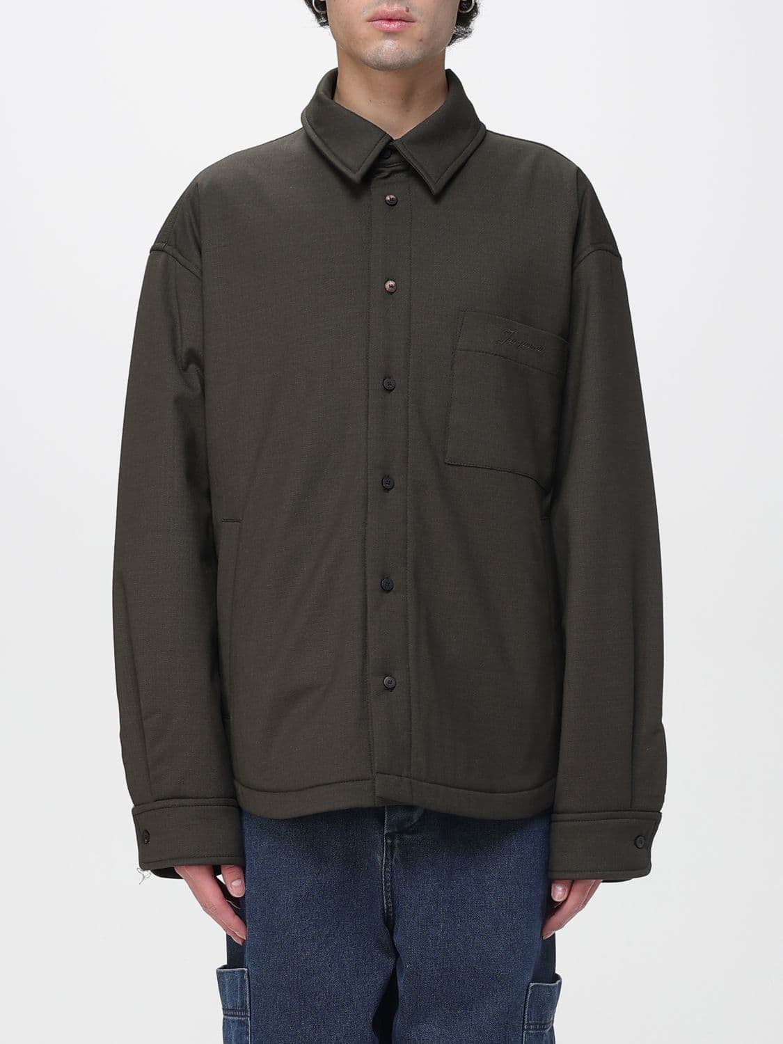 Jacquemus Shirt Men color Kaki