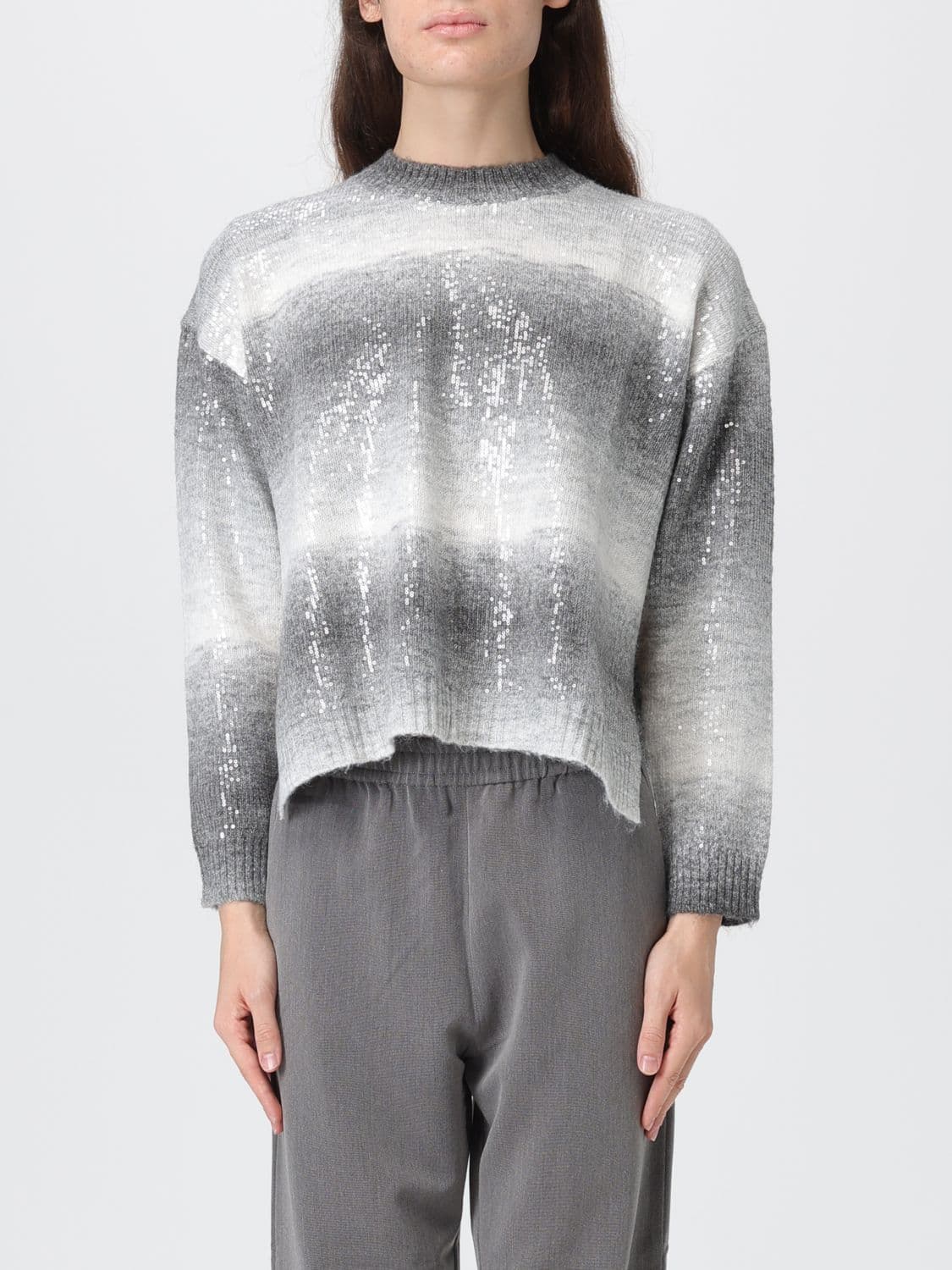 Liu Jo Sweater Woman color Grey