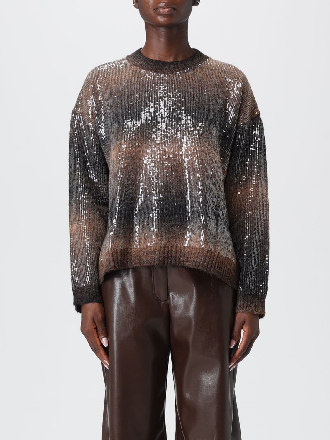 Liu Jo Sweater Woman color Brown