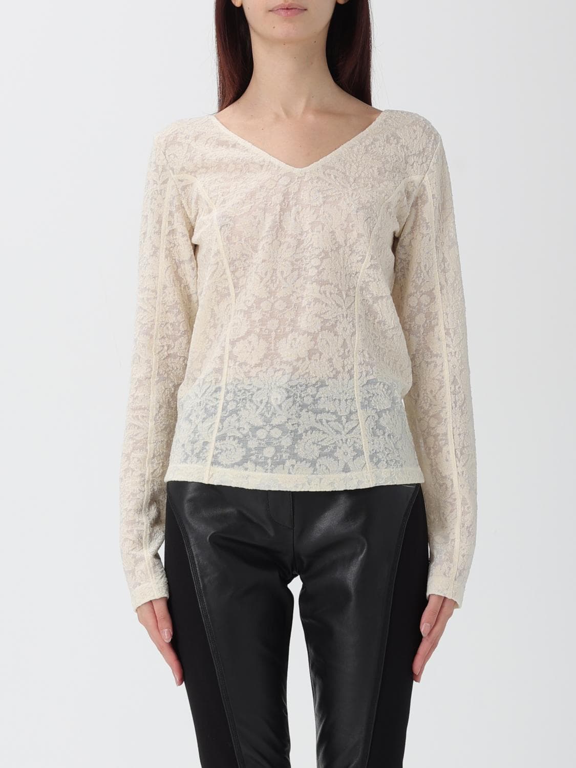 Pinko Sweater Woman color White