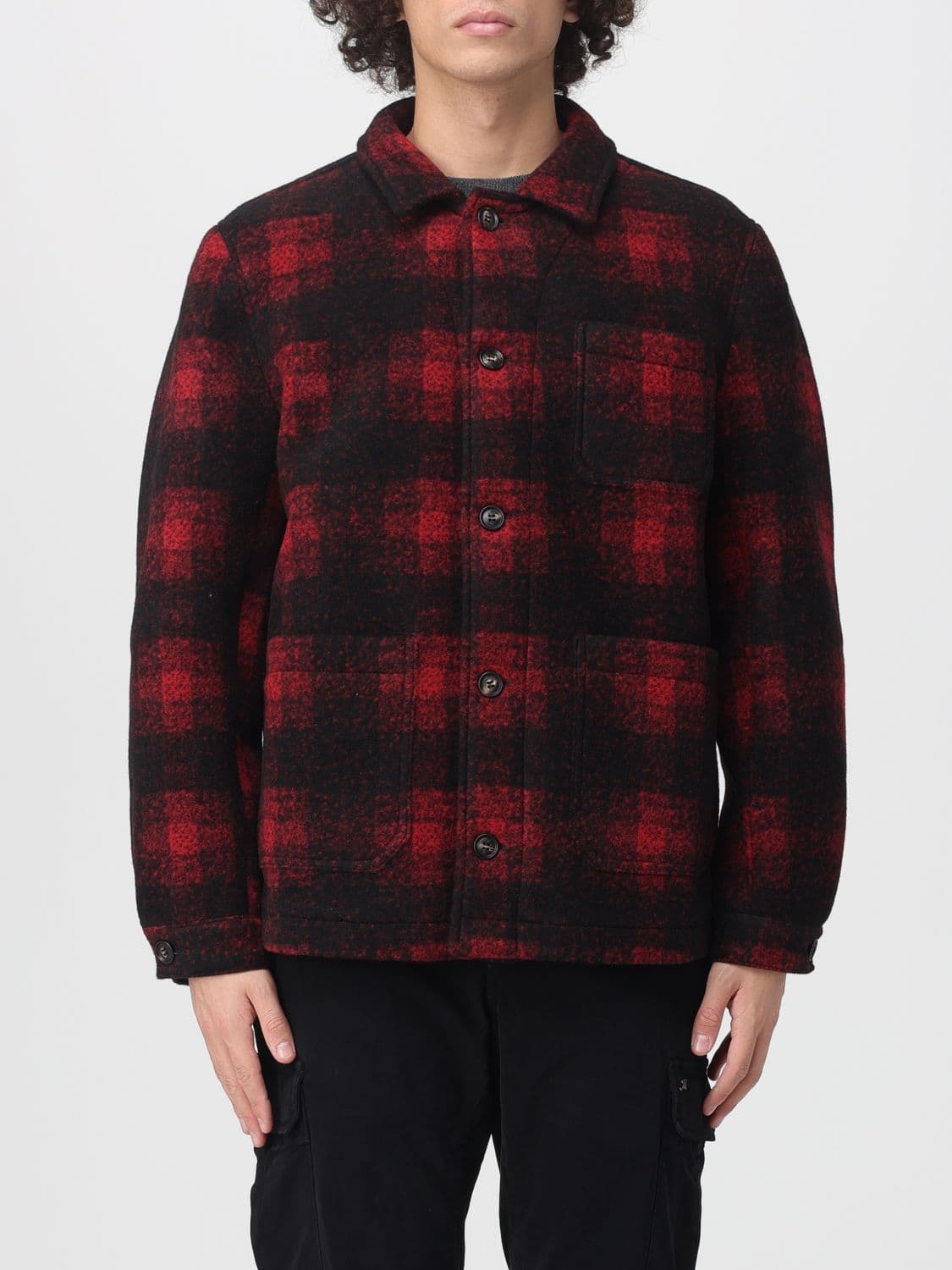 Mason's Jacket Men color Red