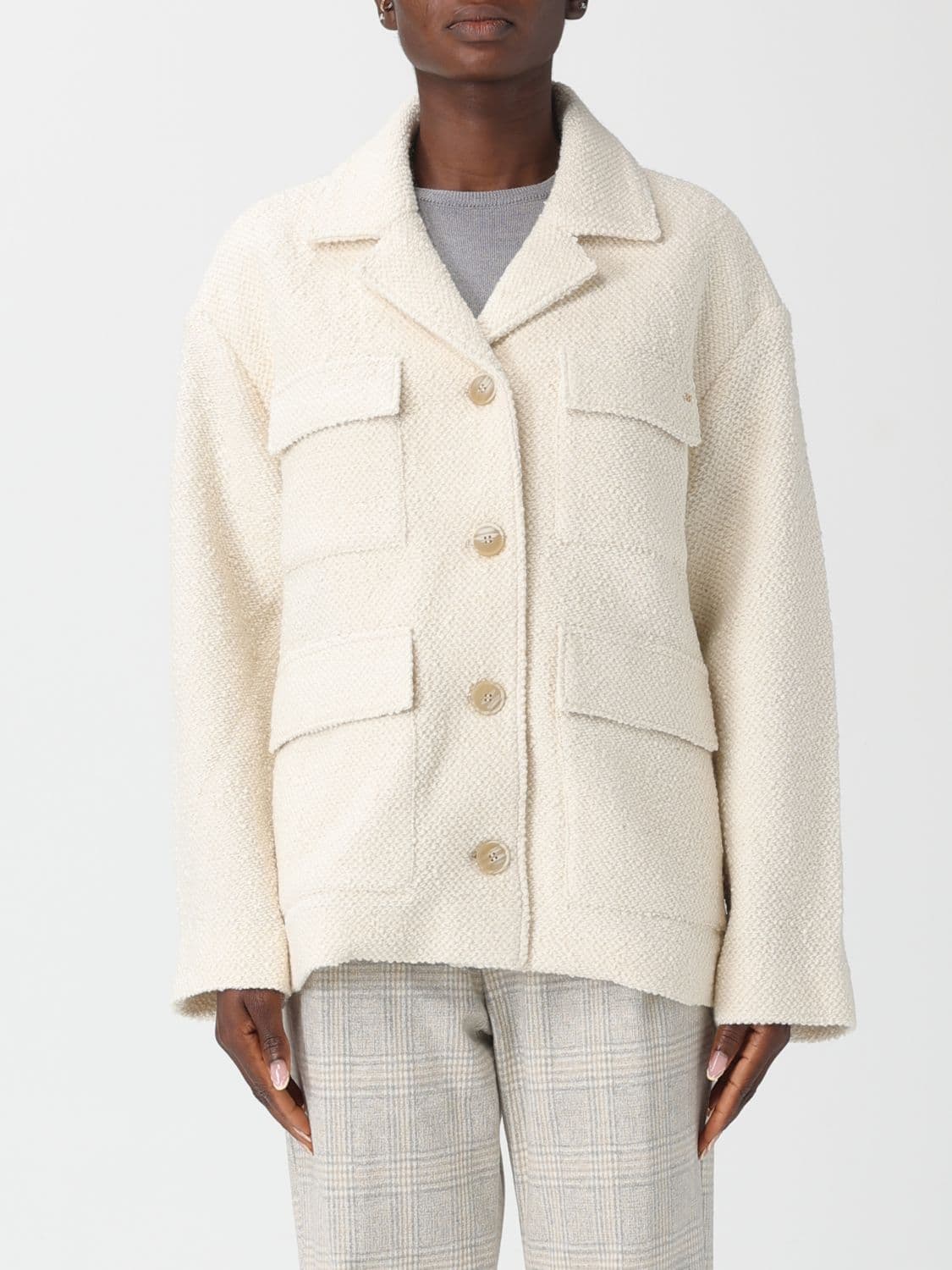 Mason's Coat Woman color White