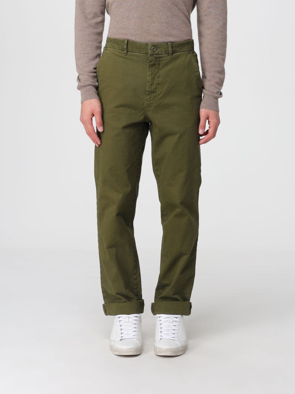 Mason's Pants Men color Olive