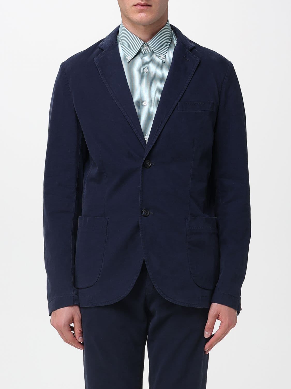 Mason's Jacket Men color Navy