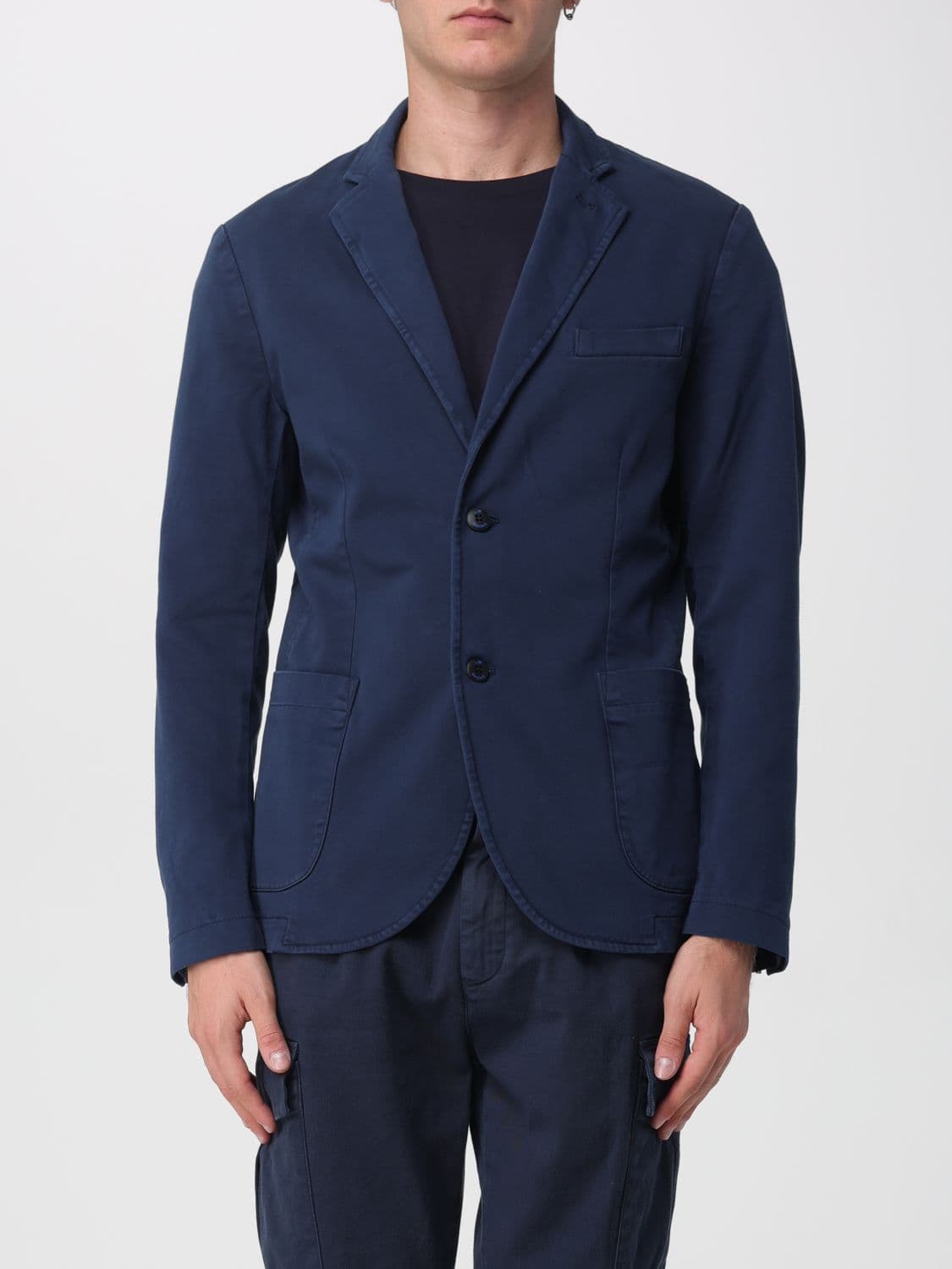 Mason's Jacket Men color Navy