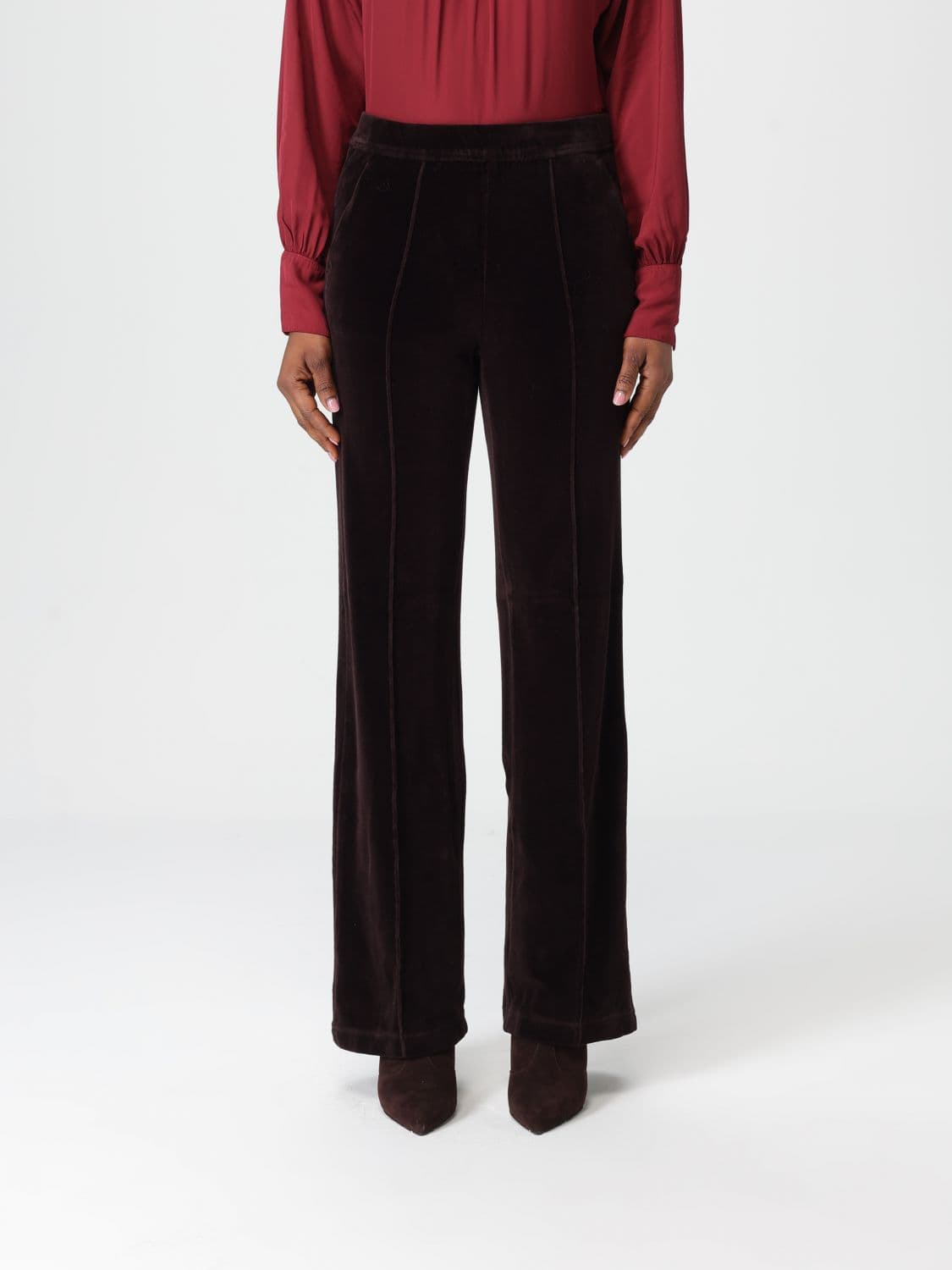 Mason's Pants Woman color Ebony