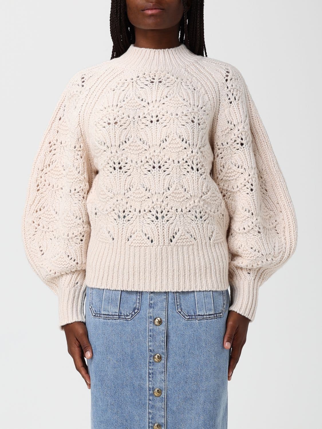 Zimmermann Sweater Woman color Beige