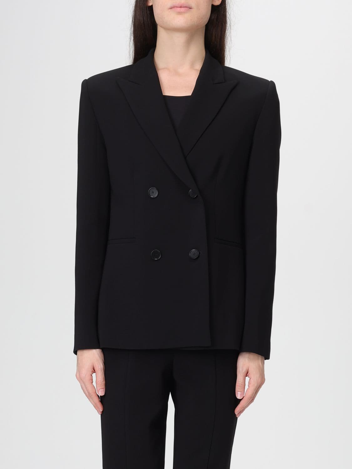 Liviana Conti Jacket Woman color Black