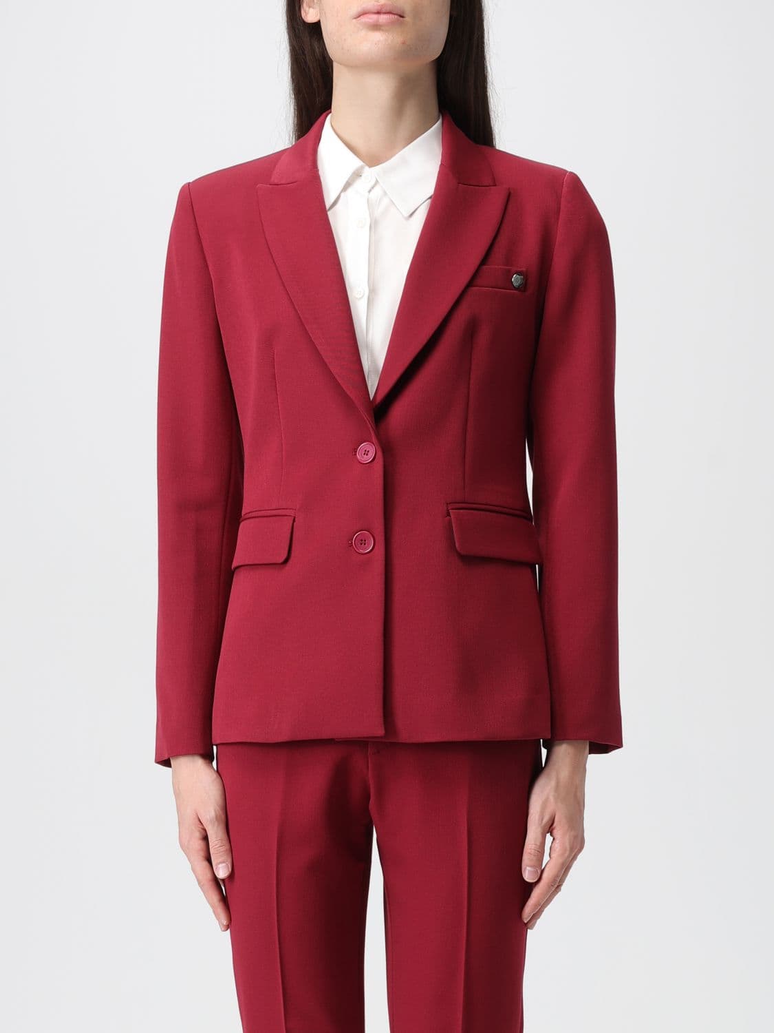 Liu Jo Jacket Woman color Ruby