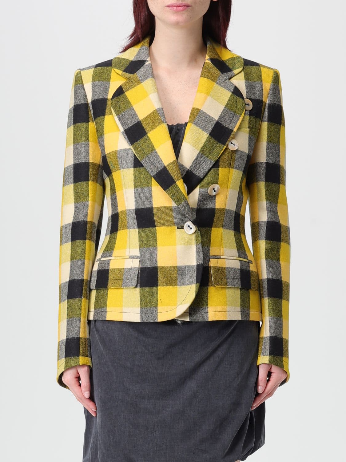 Vivienne Westwood Jacket Woman color Yellow