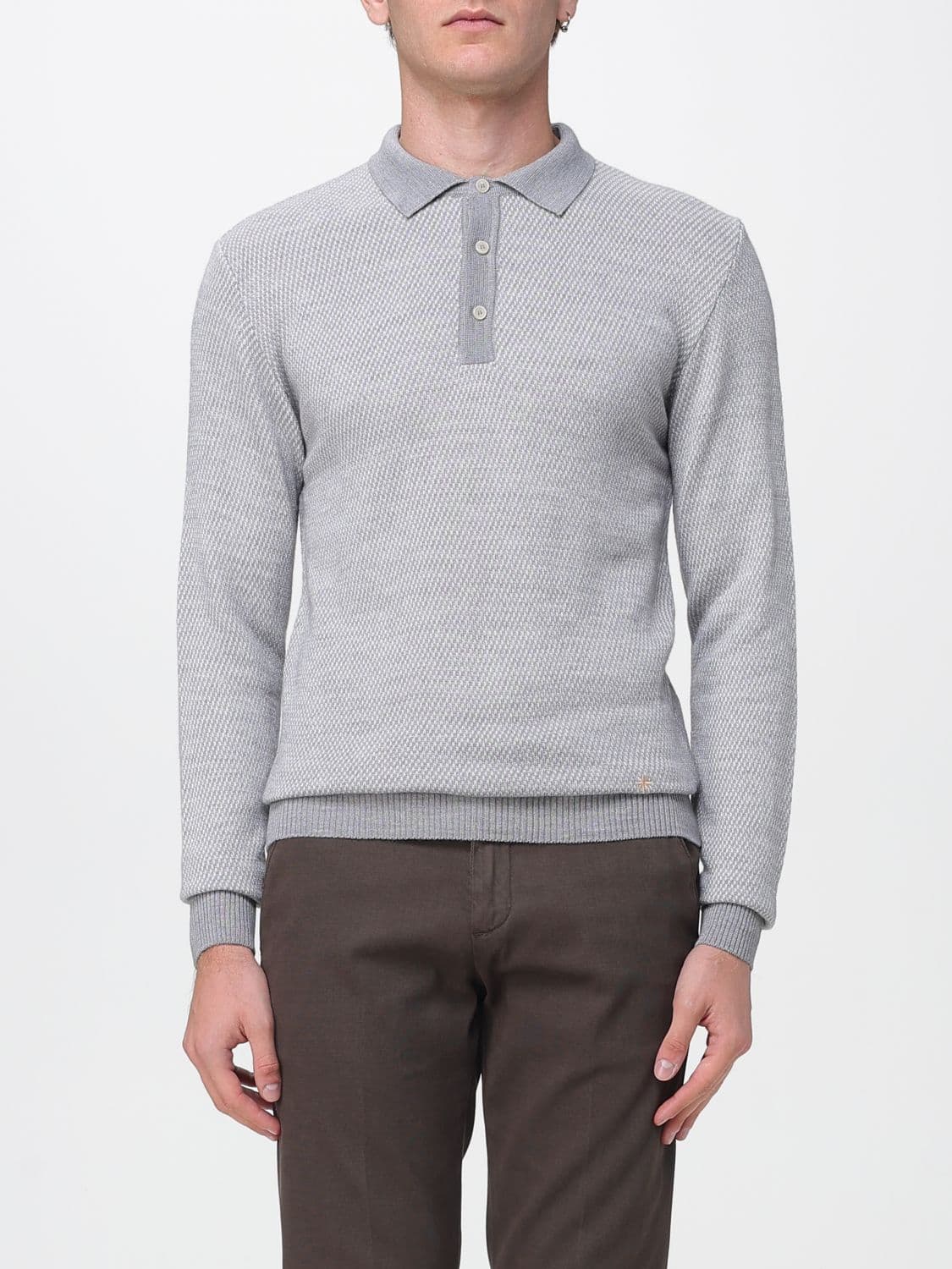 Manuel Ritz Polo Shirt Men color Grey