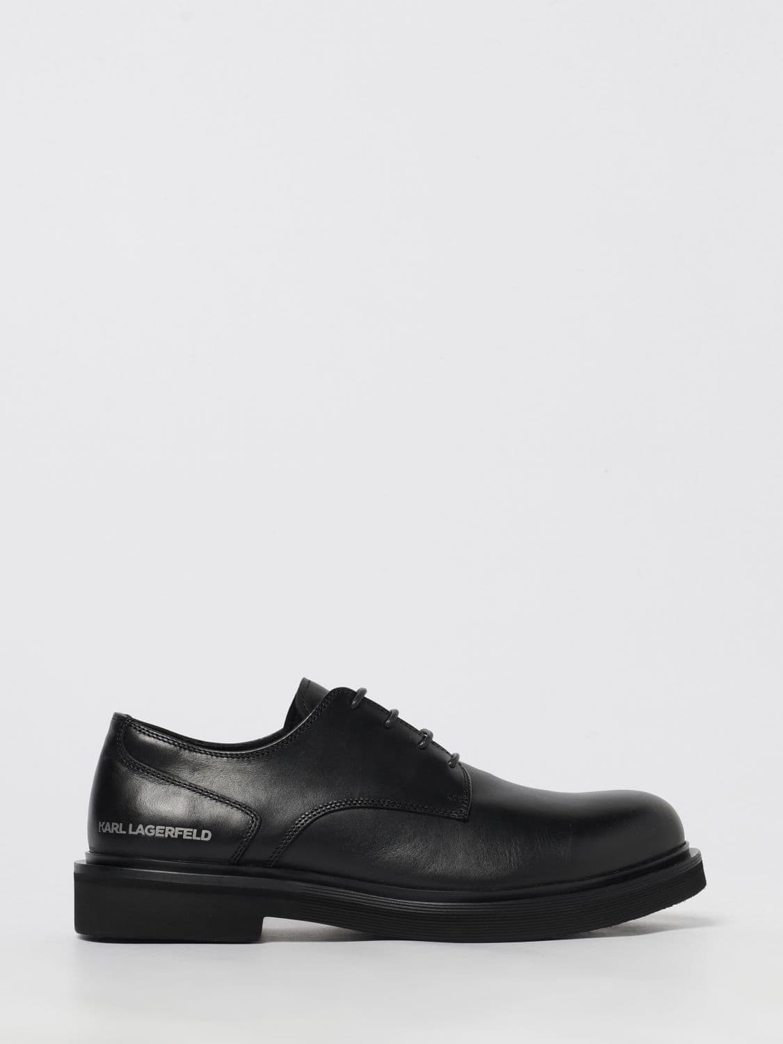 Karl Lagerfeld Brogue Shoes Men color Black