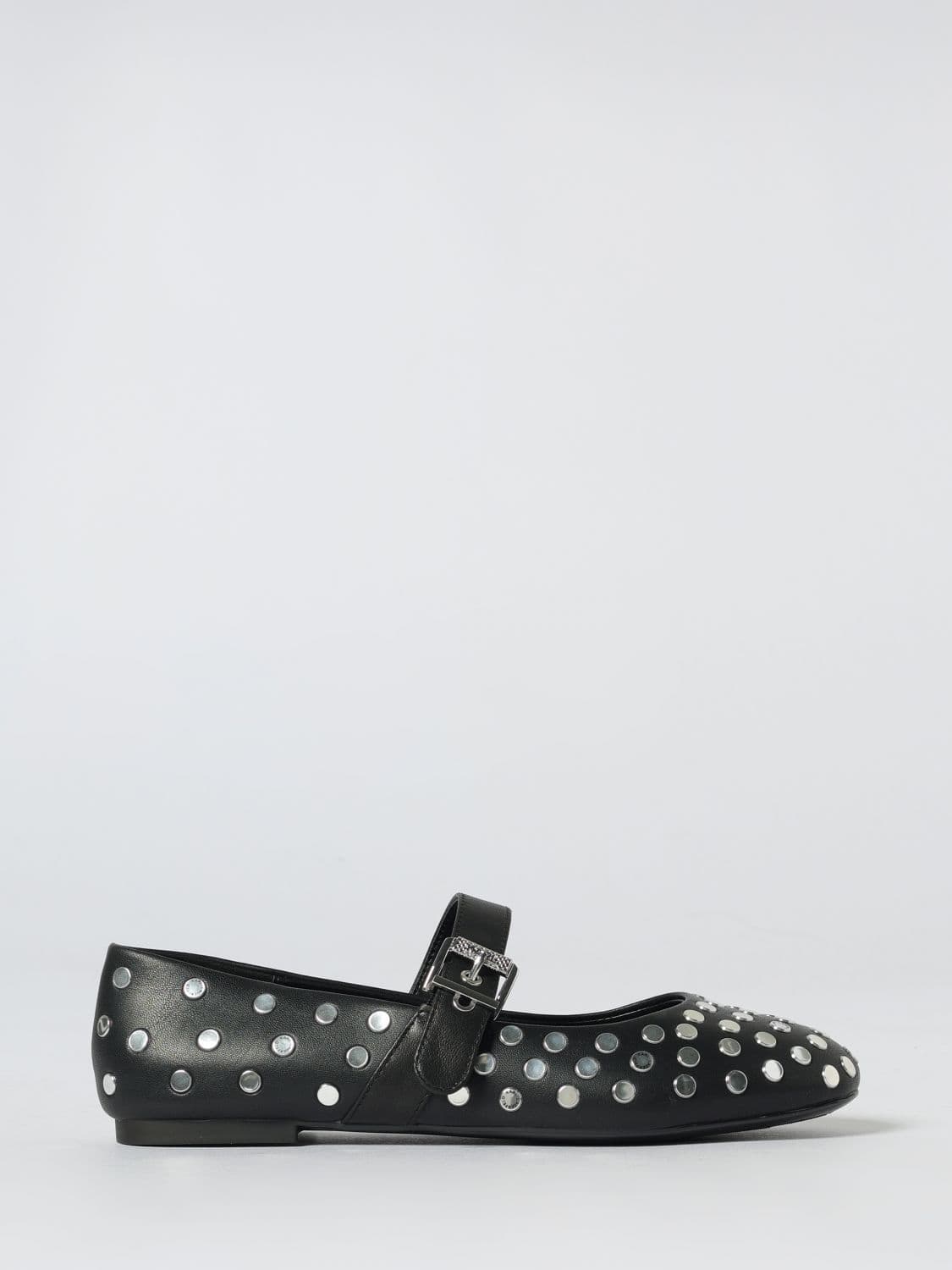 Karl Lagerfeld Ballet Flat Woman color Silver