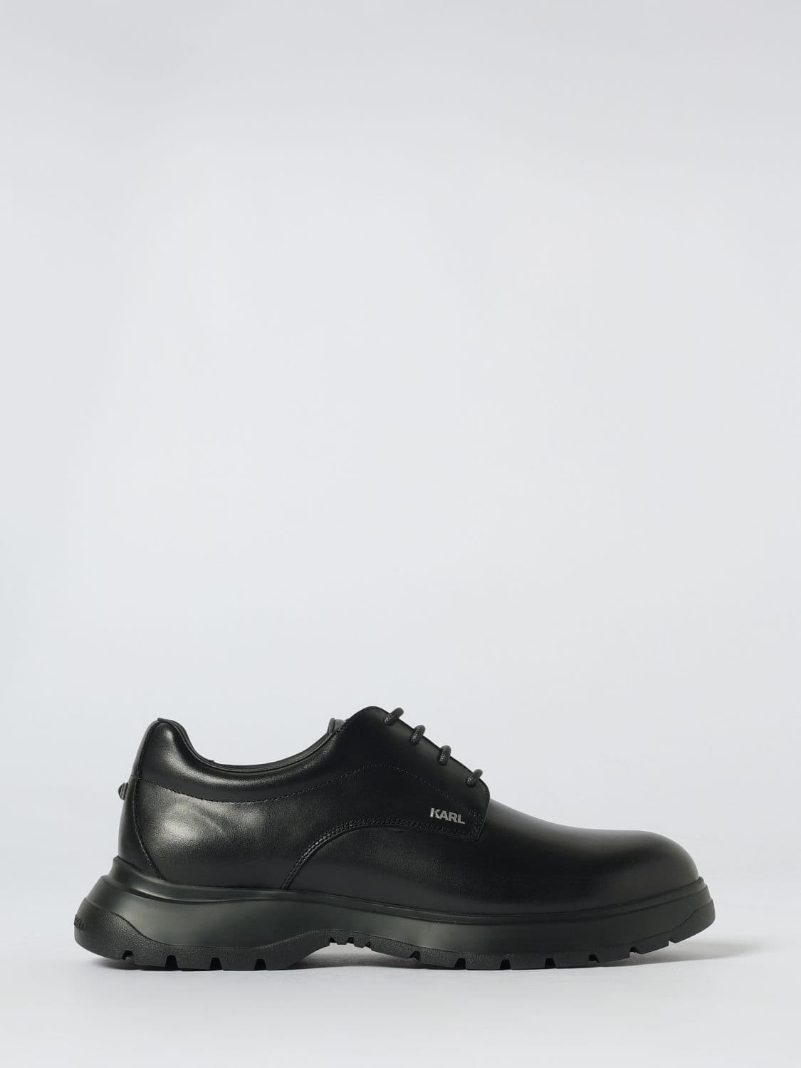 Karl Lagerfeld Brogue Shoes Men color Black