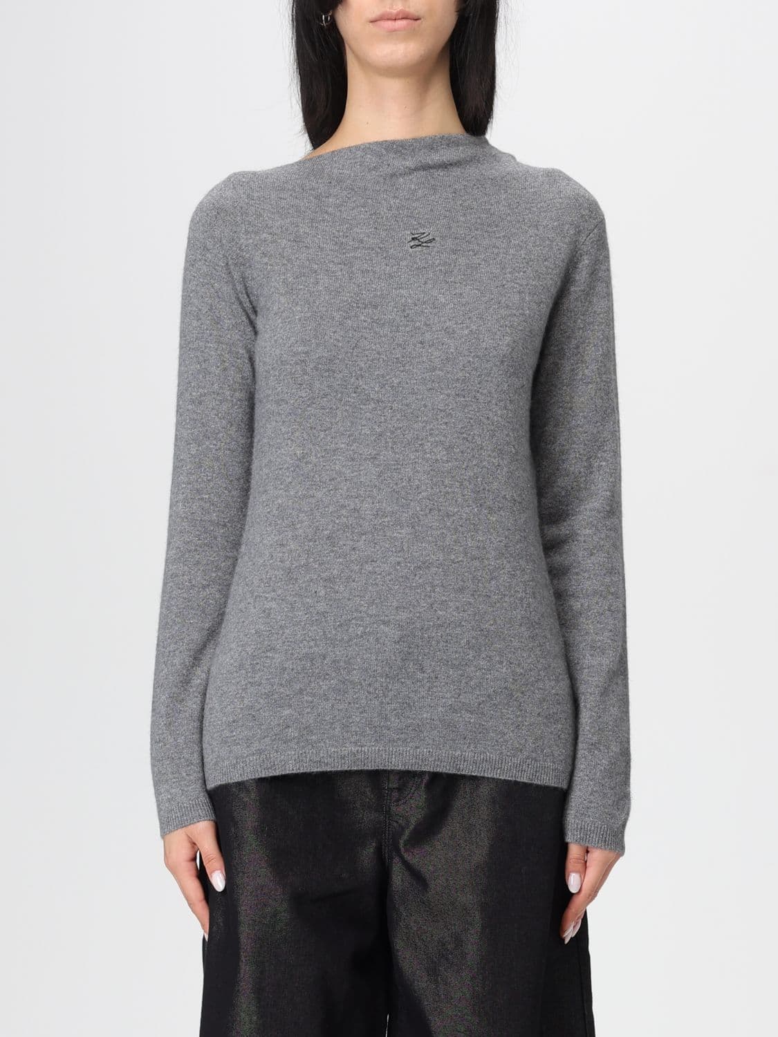 Karl Lagerfeld Sweater Woman color Grey