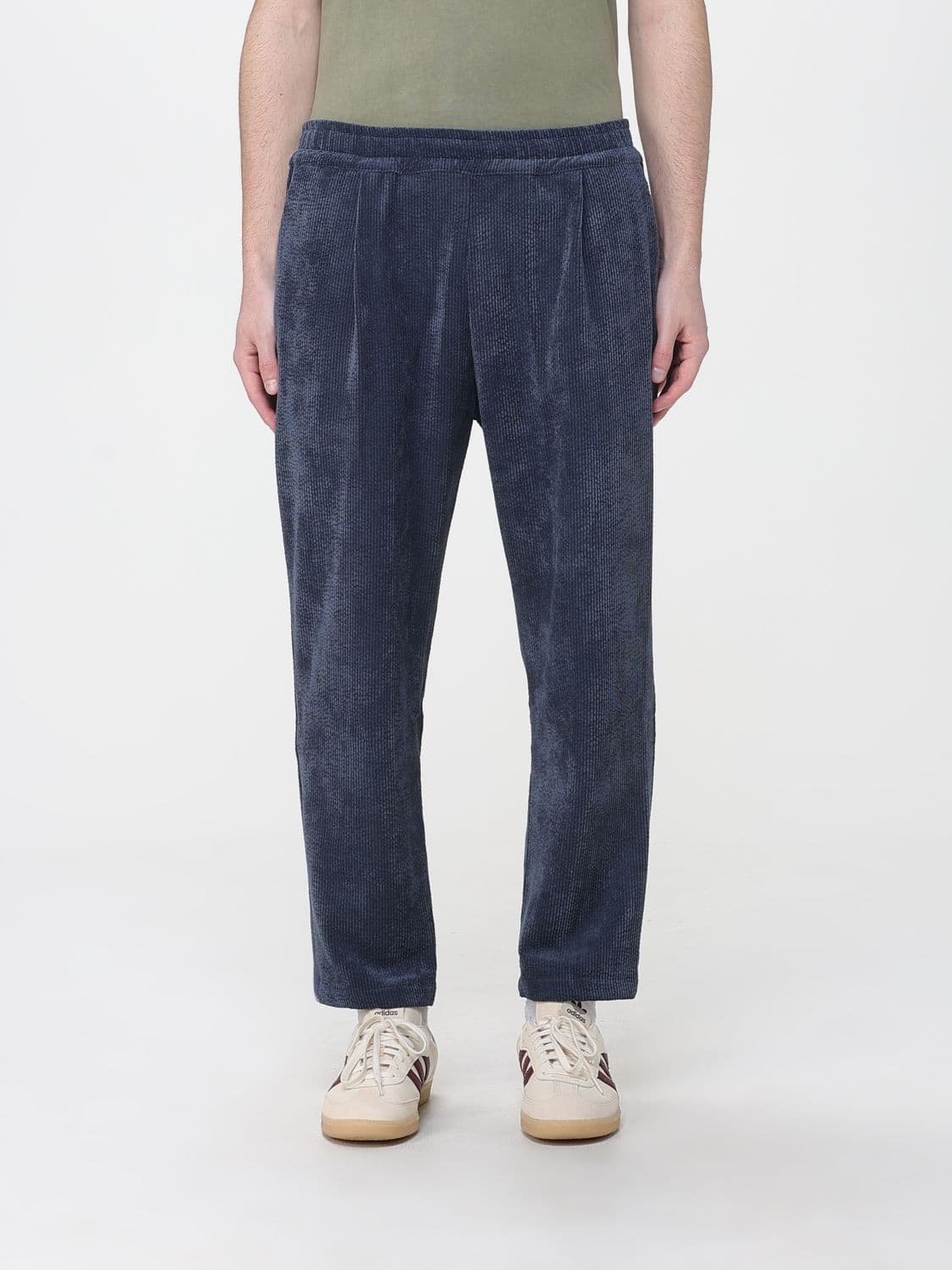 Family First Pants Men color Blue