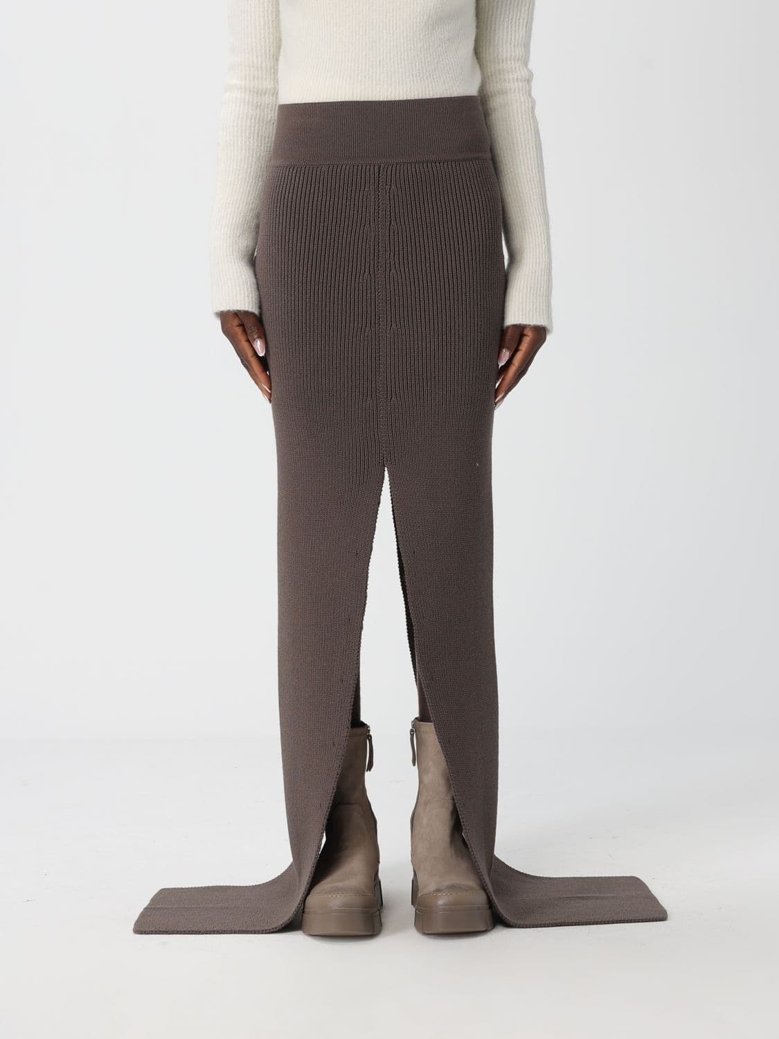 Rick Owens Skirt Woman color Grey · L