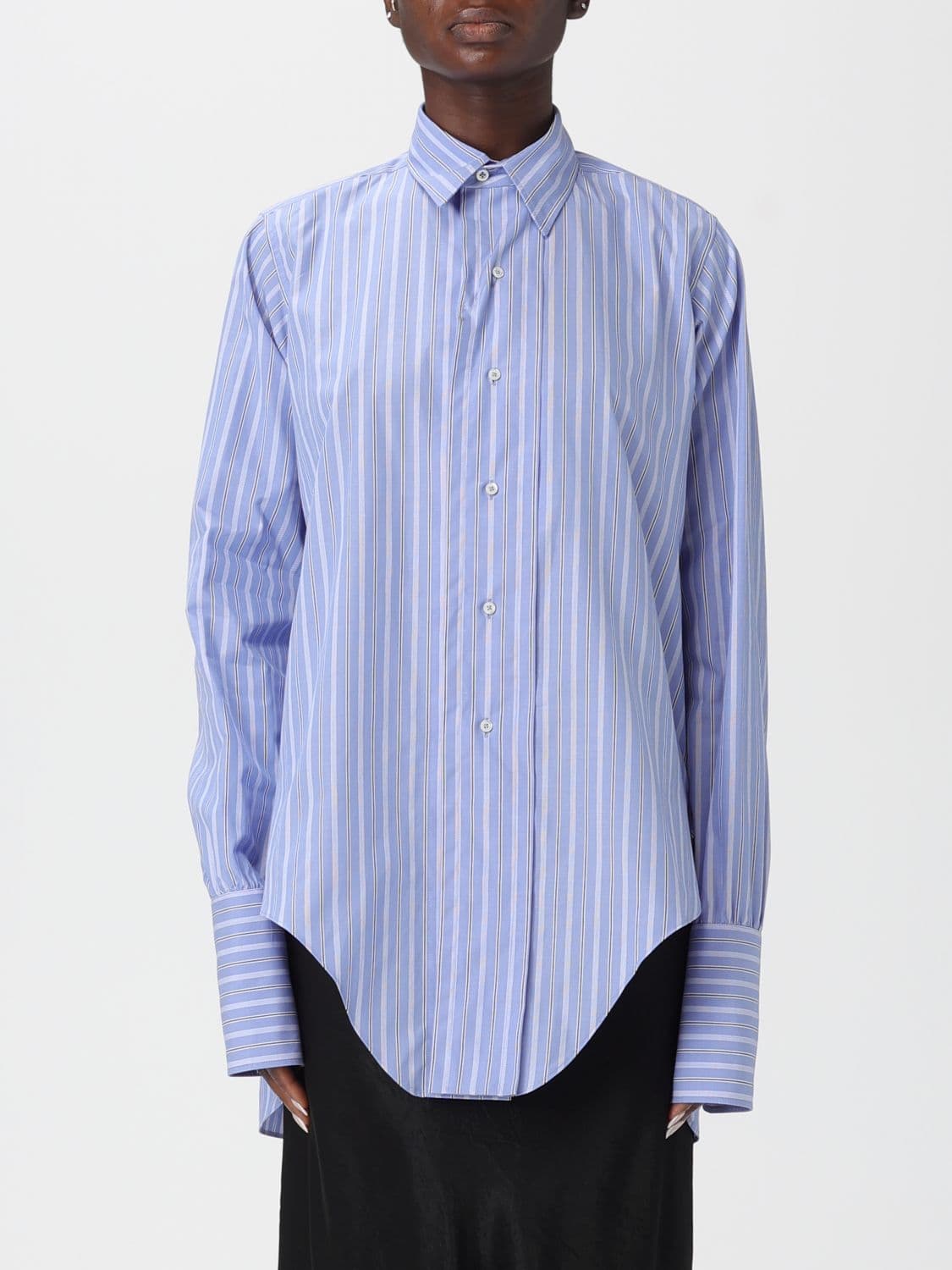 Maison Margiela Shirt Woman color Blue
