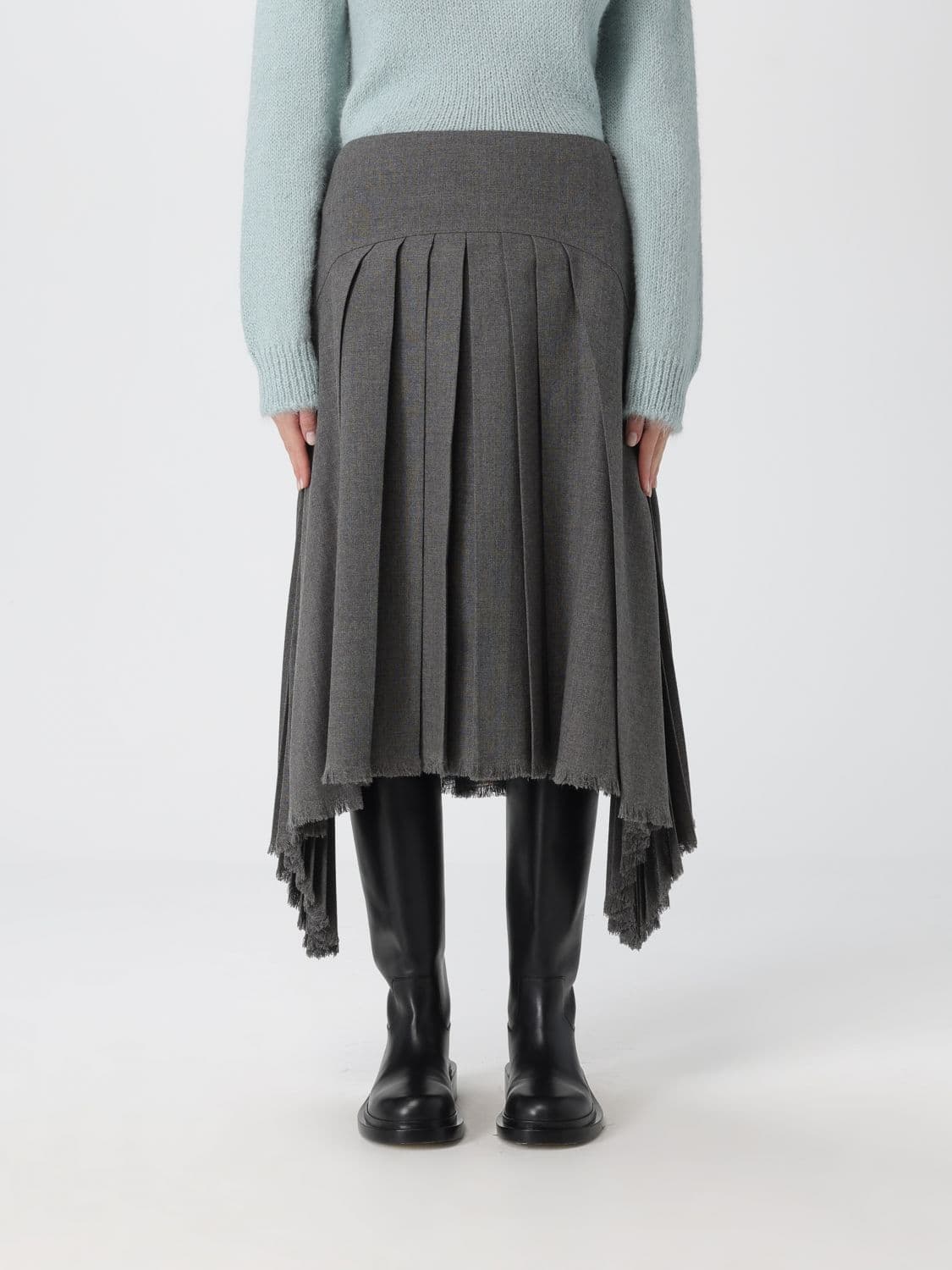 Jil Sander Skirt Woman color Grey
