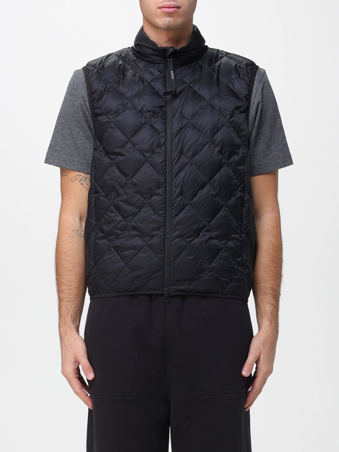 Aspesi Suit Vest Men color Black · XXL