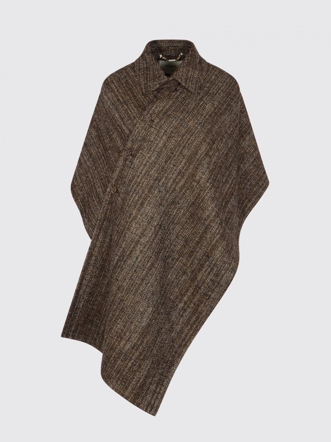 Fendi Coat Woman color Brown