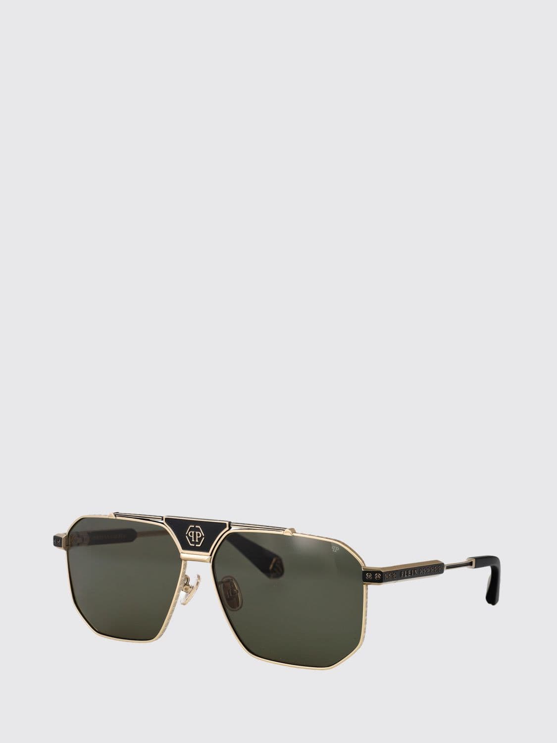 Philipp Plein Sunglasses Men color Gold