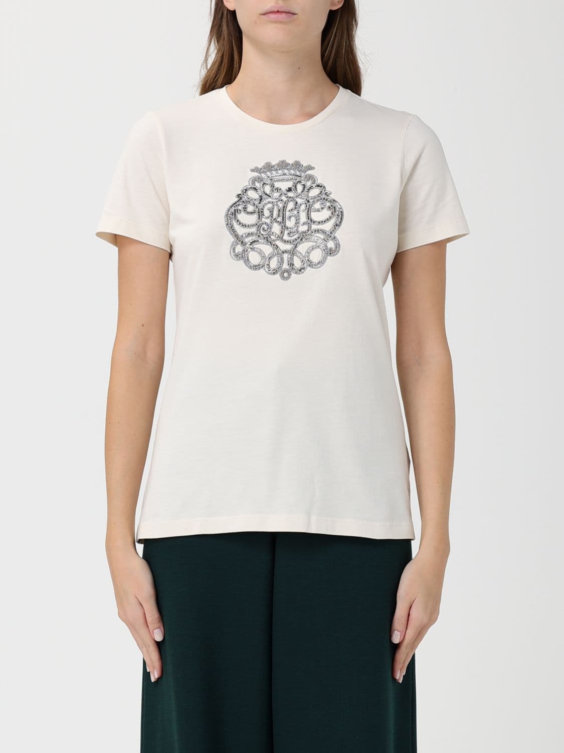 Lauren Ralph Lauren T-Shirt Woman color Beige · XS