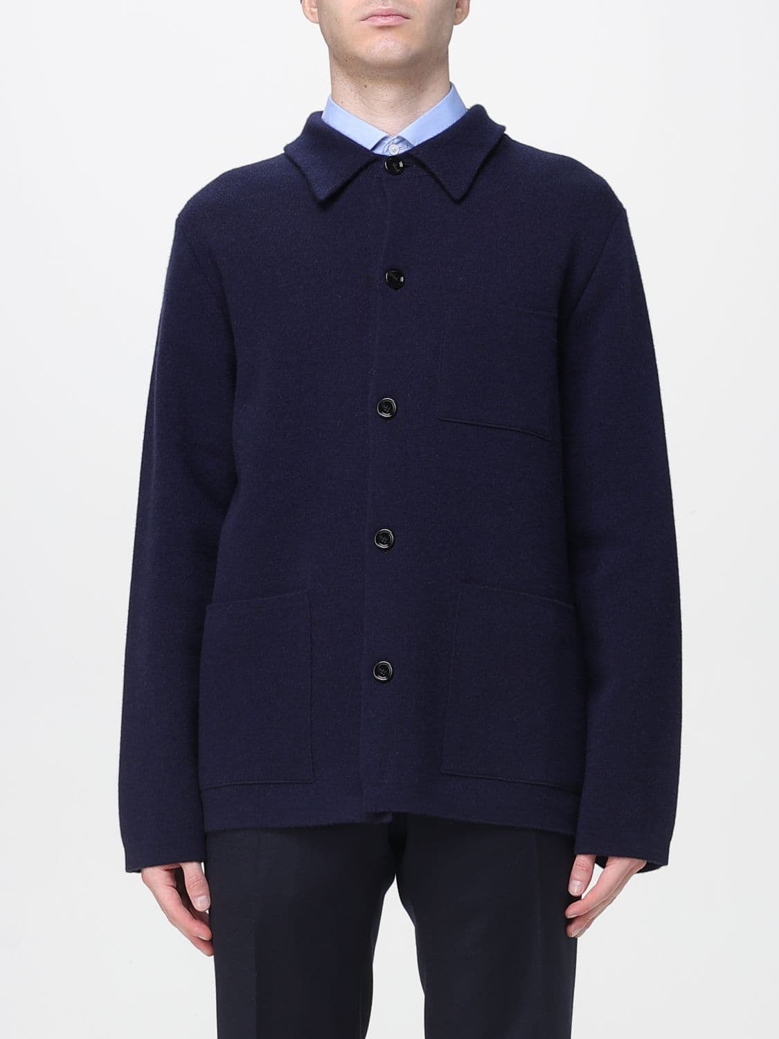 Lardini Coat Men color Multicolor