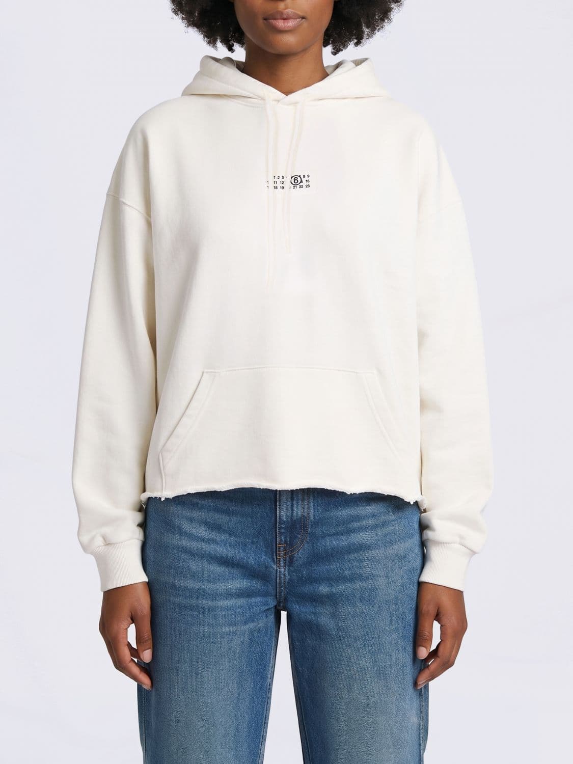 Mm6 Maison Margiela Sweatshirt Woman color Beige