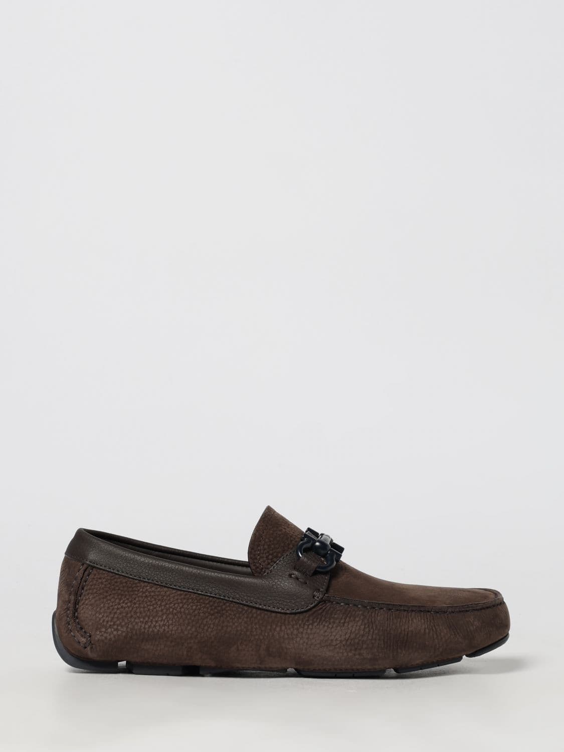 Ferragamo Loafers Men color Brown