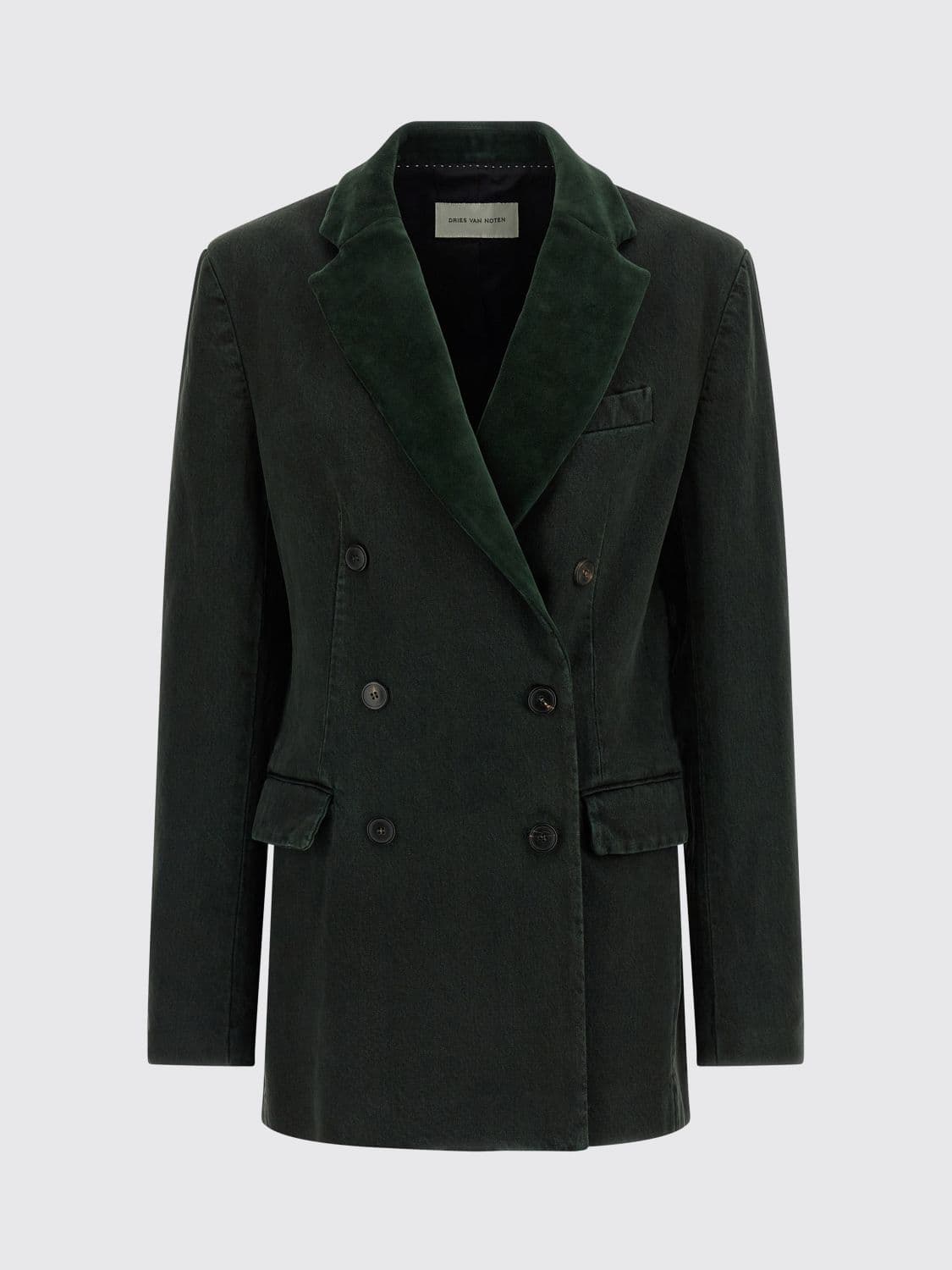 Dries Van Noten Jacket Woman color Green
