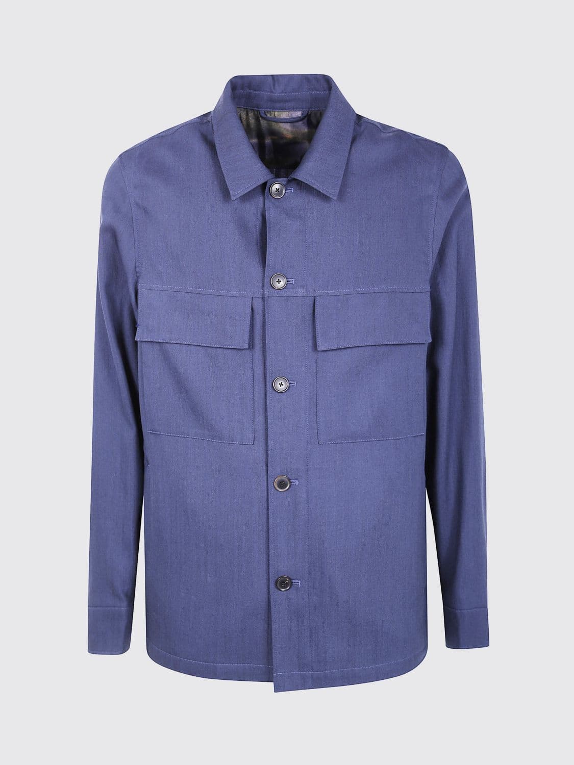 Paul Smith Jacket Men color Blue · L