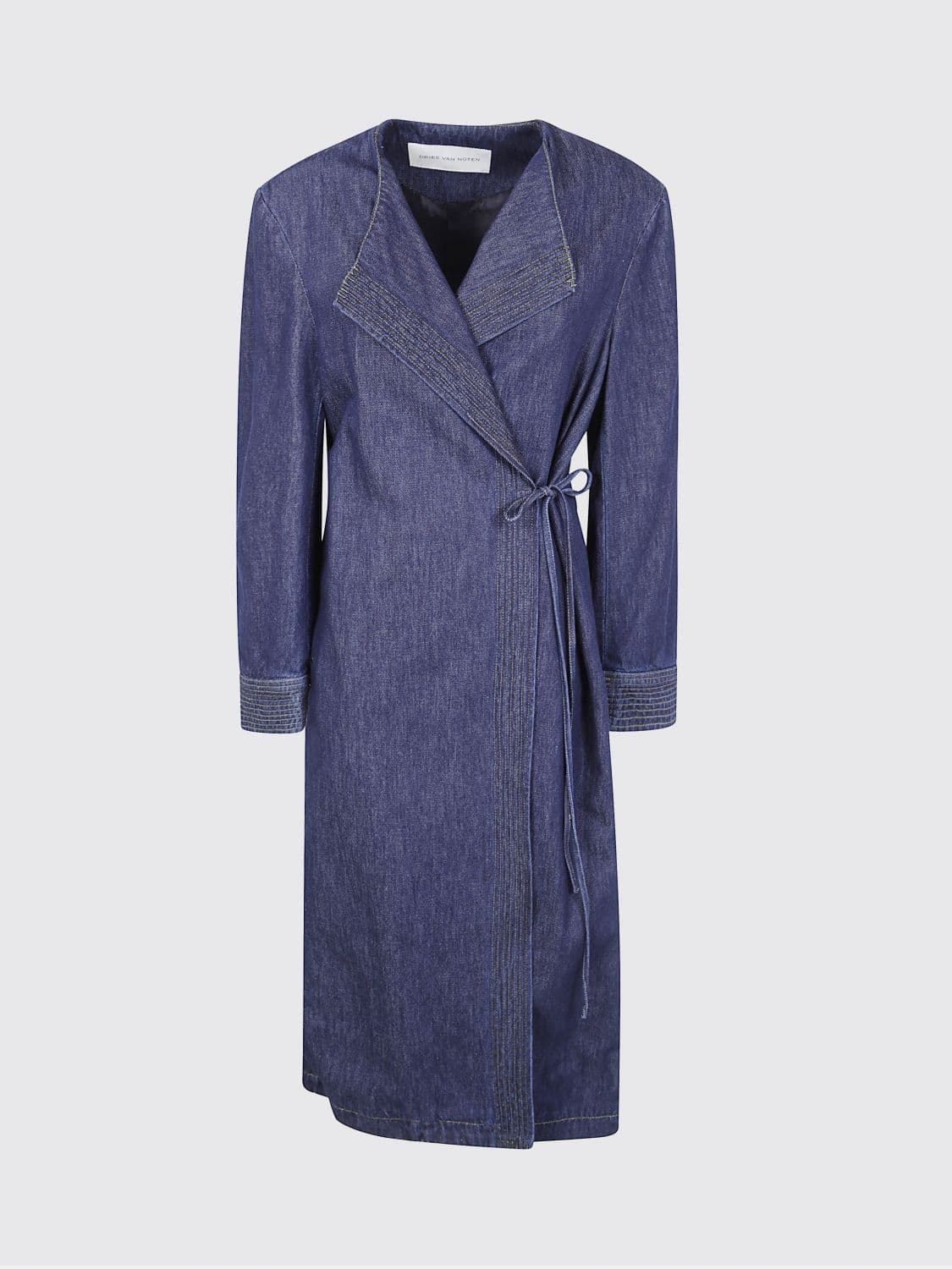 Dries Van Noten Jacket Woman color Indigo