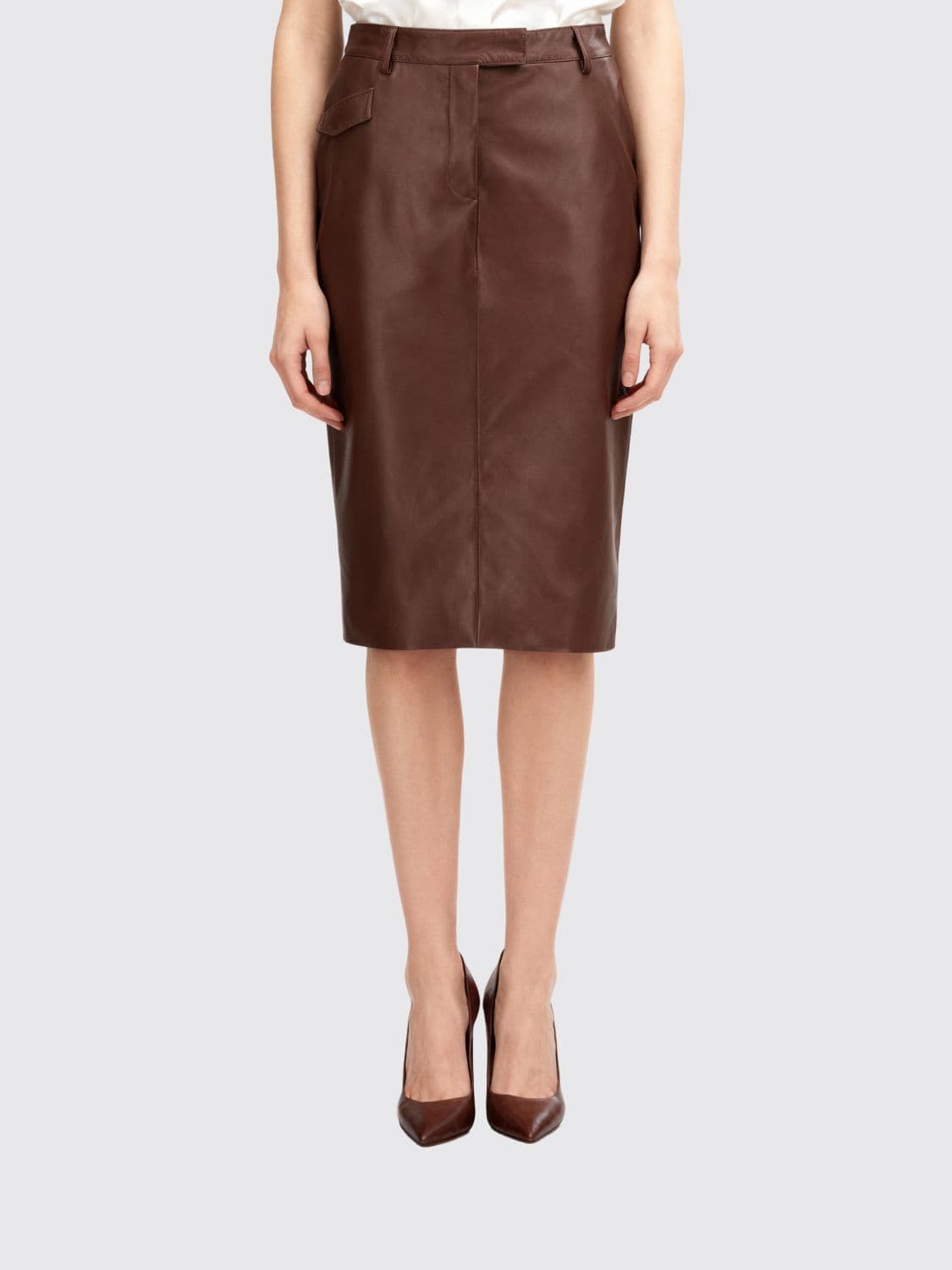 Giuseppe Di Morabito Skirt Woman color Brown