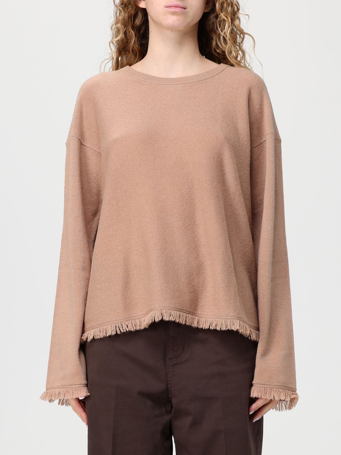 Sun68 Sweater Woman color Brown · L