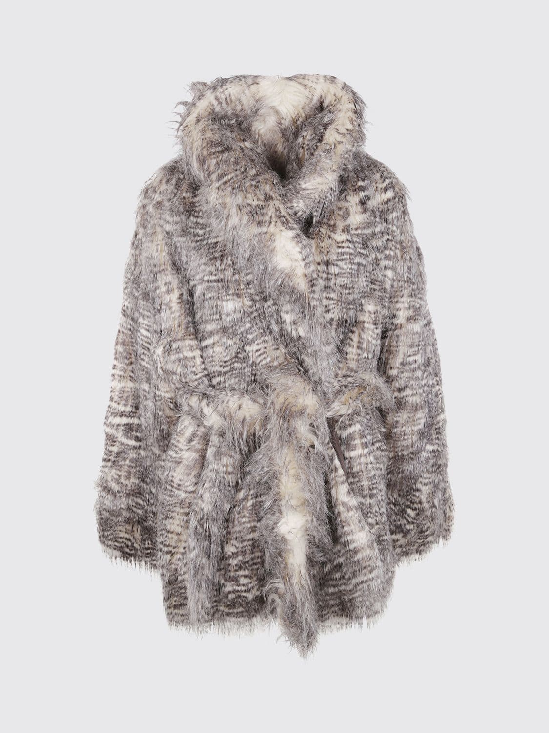 Entire Studios Fur Coat Woman color Natural