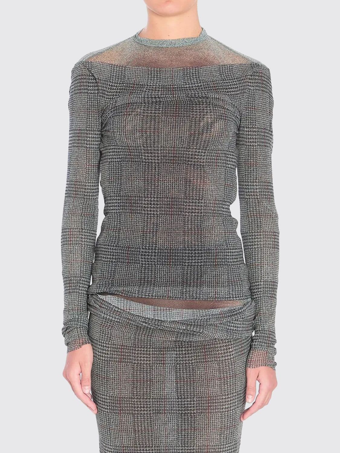 Jean Paul Gaultier Top Woman color Grey