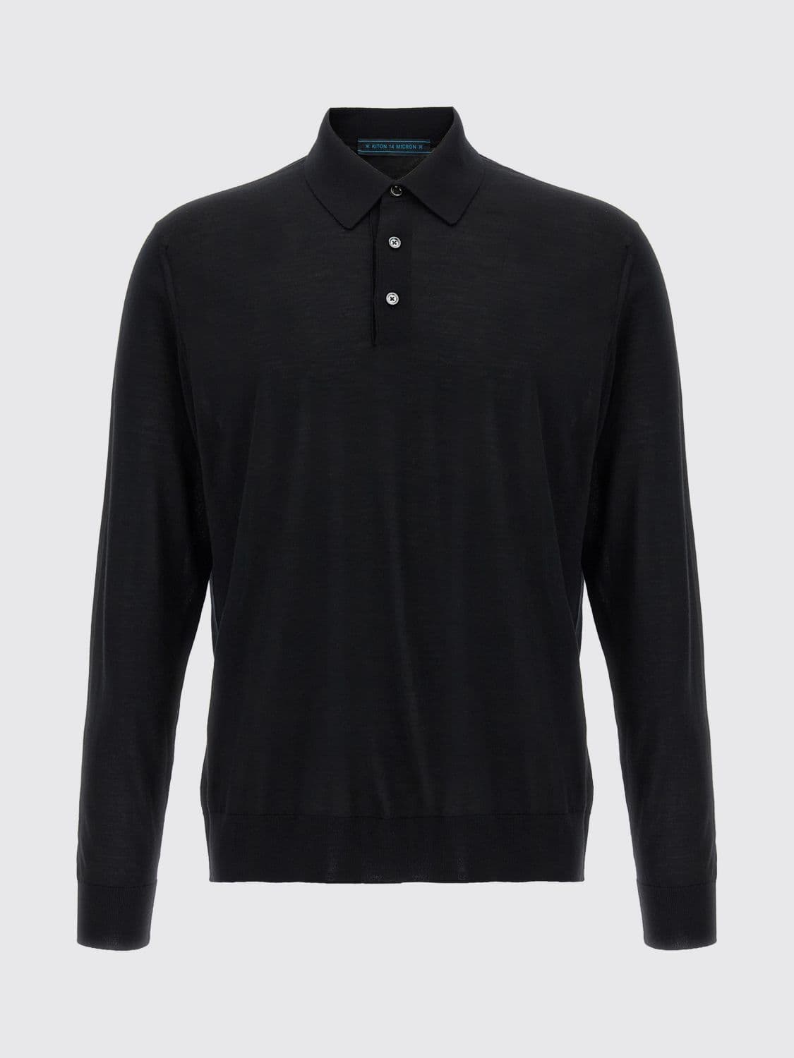 Kiton Polo Shirt Men color Black