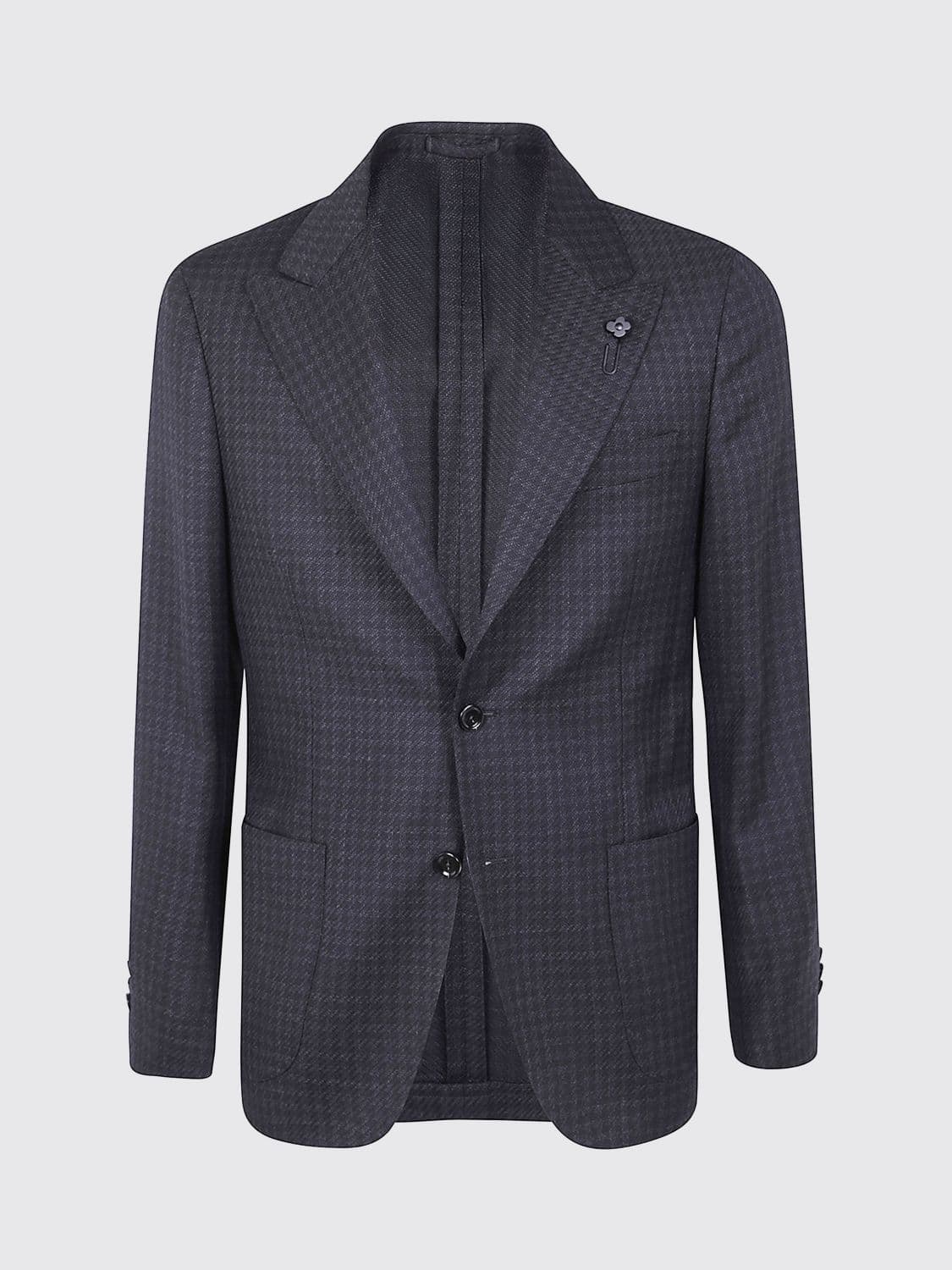 Lardini Jacket Men color Grey