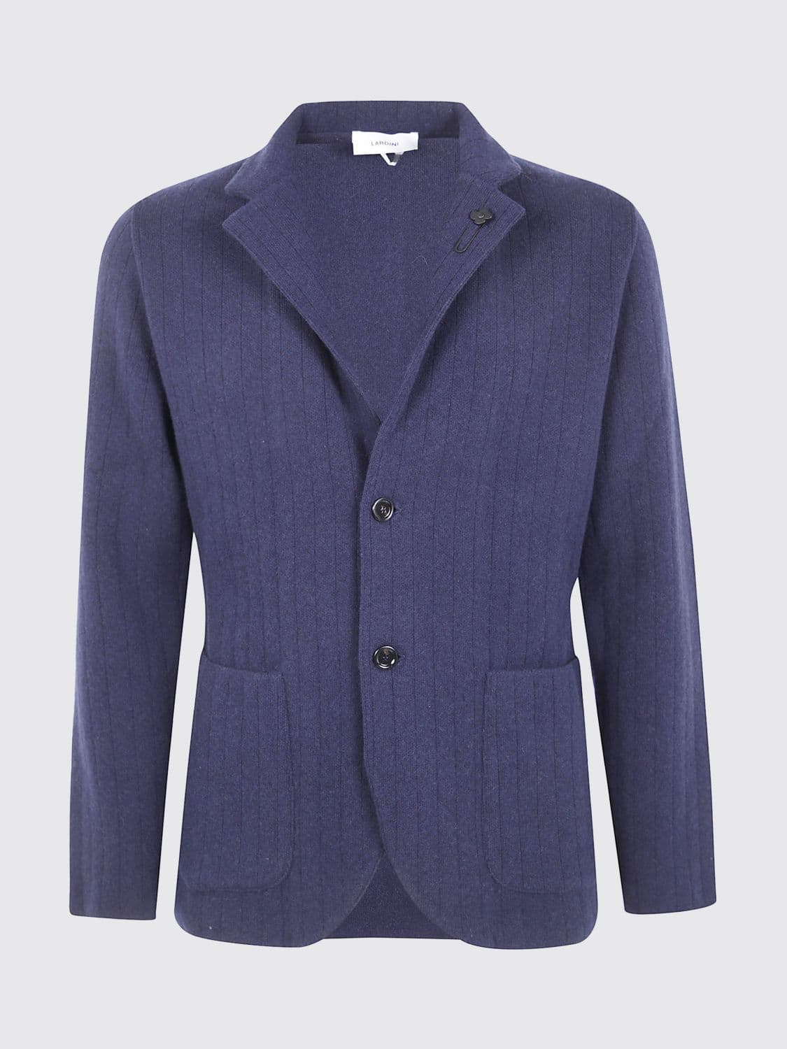 Lardini Jacket Men color Blue