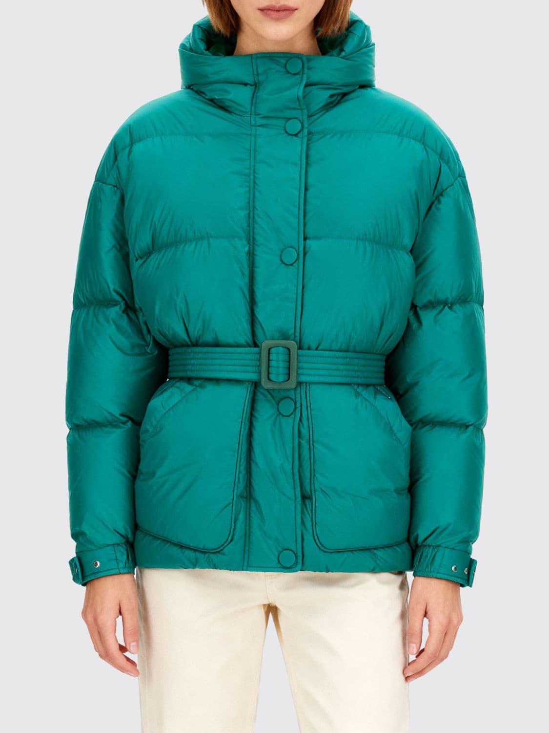 Ienki Ienki Jacket Woman color Green · XS