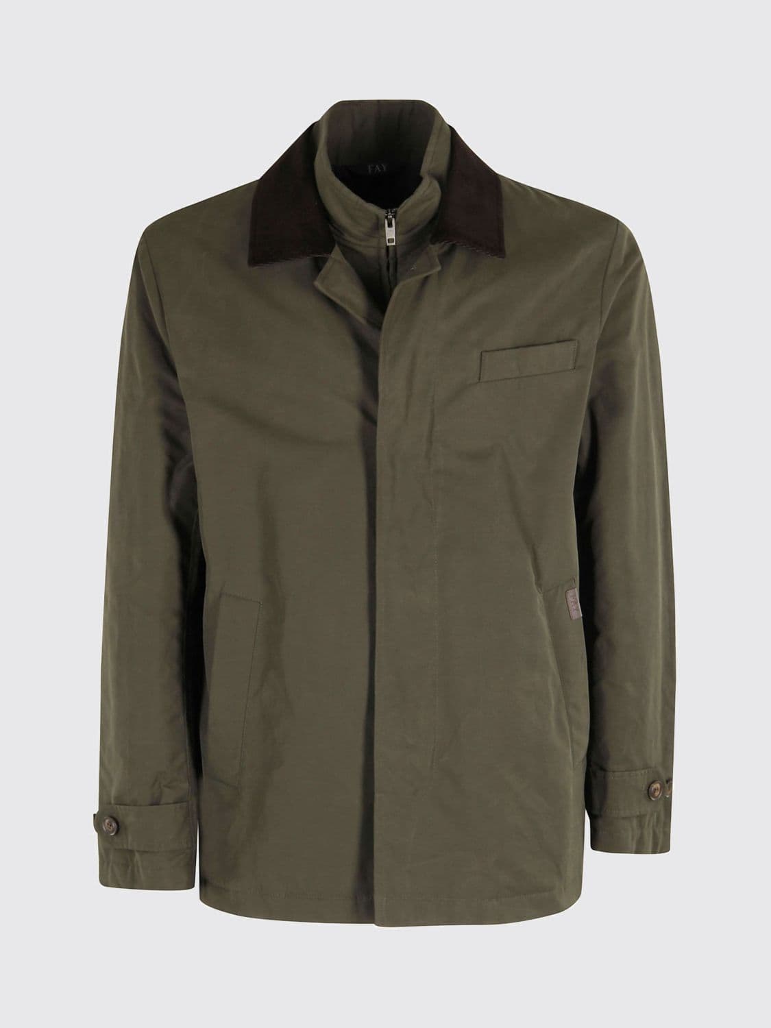 Fay Jacket Men color Green