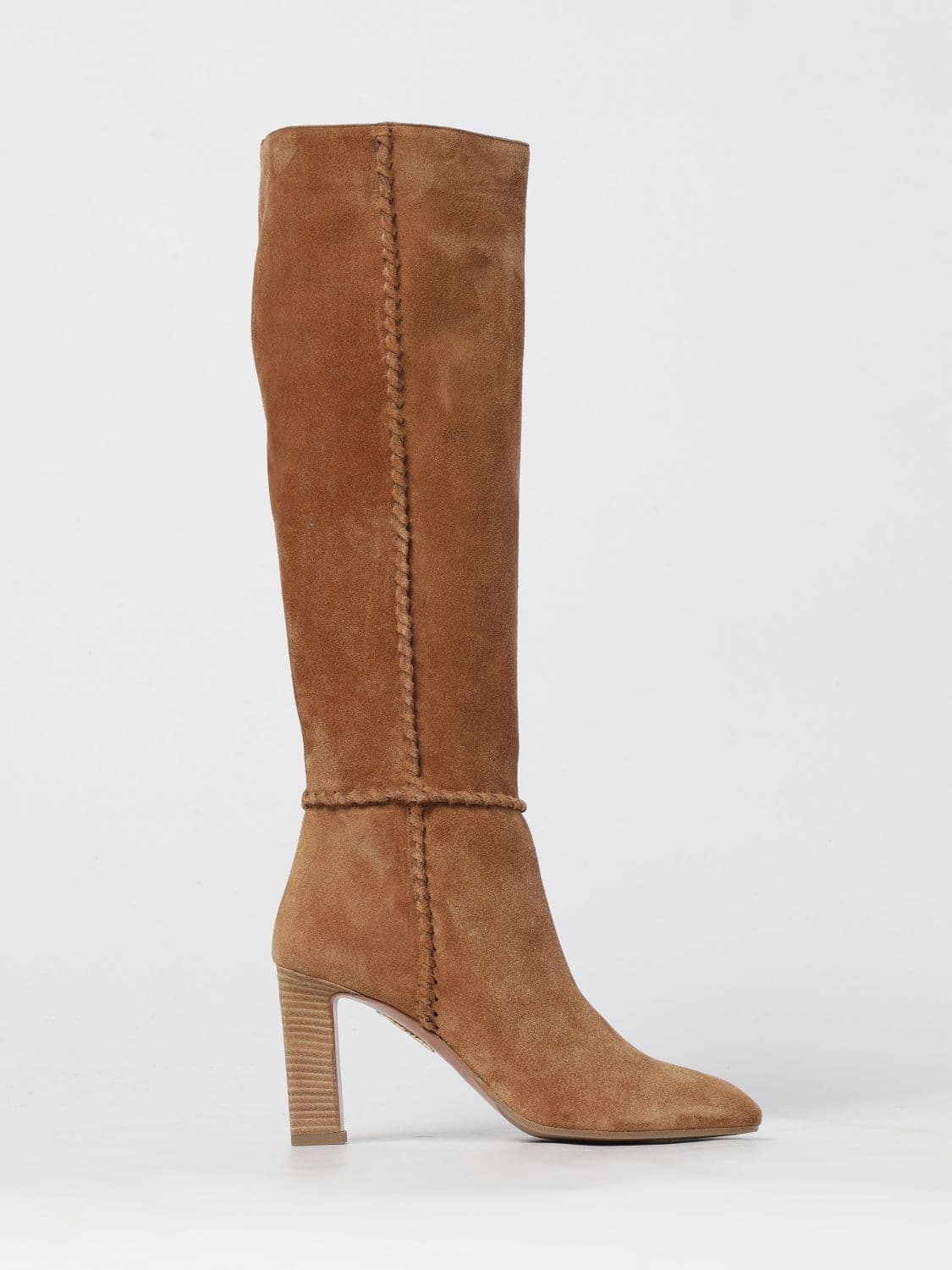 Aquazzura Boots Woman color Beige