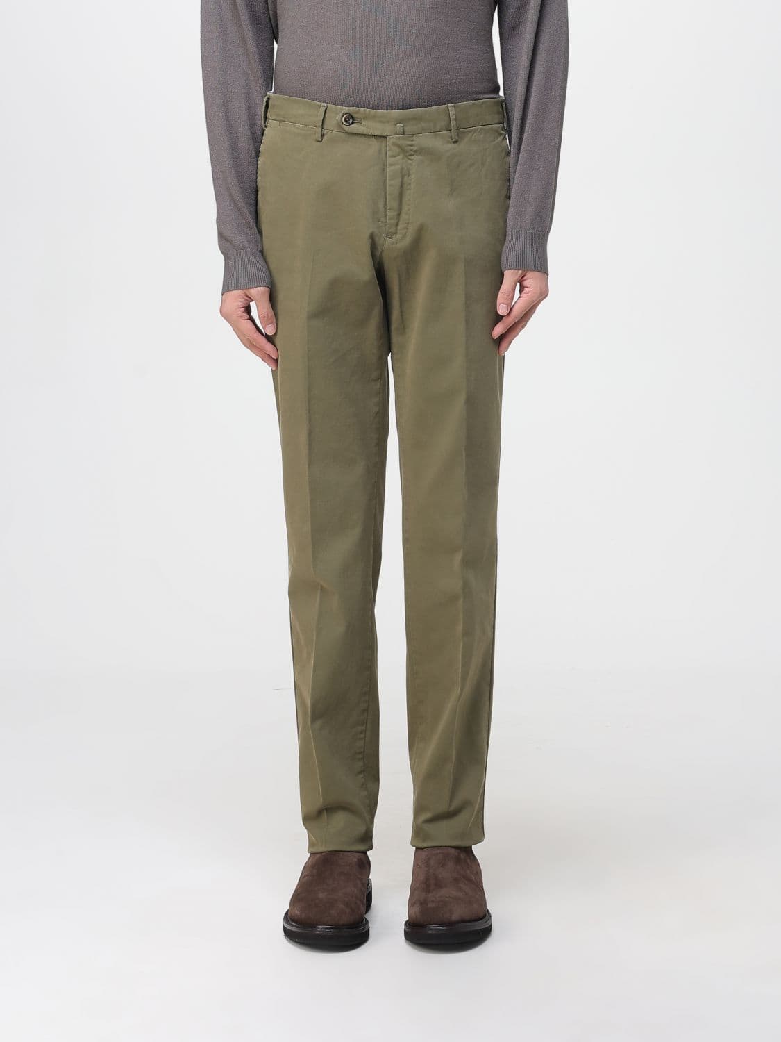 Pt01 Pants Men color Green