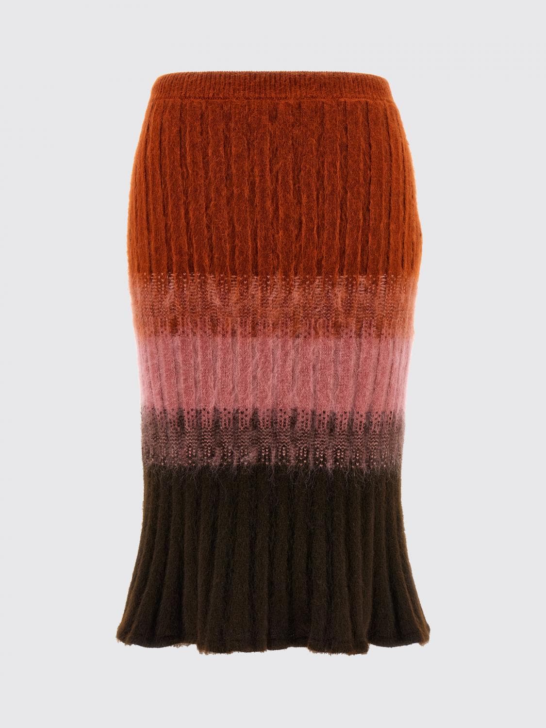 Fendi Skirt Woman color Rust