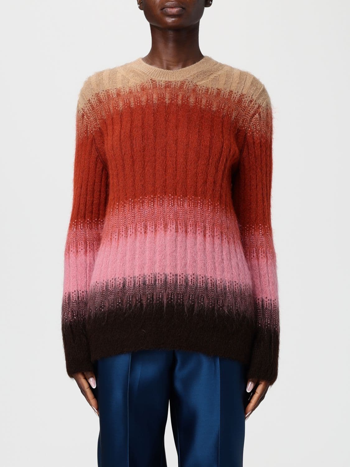 Fendi Sweater Woman color Rust